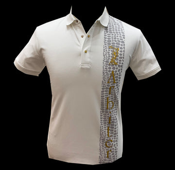 Arbiter White And Gold Golfer